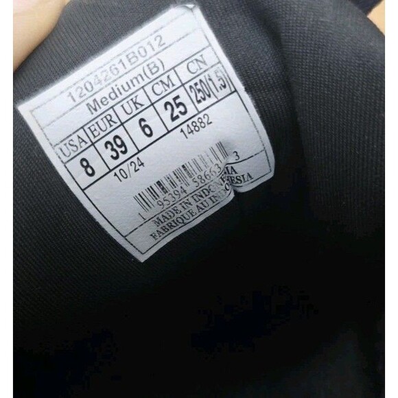 Brooks Adrenaline GTS 24 Black Running Shoes Sneakers Womens Size 8 Medium - Picture 2 of 14